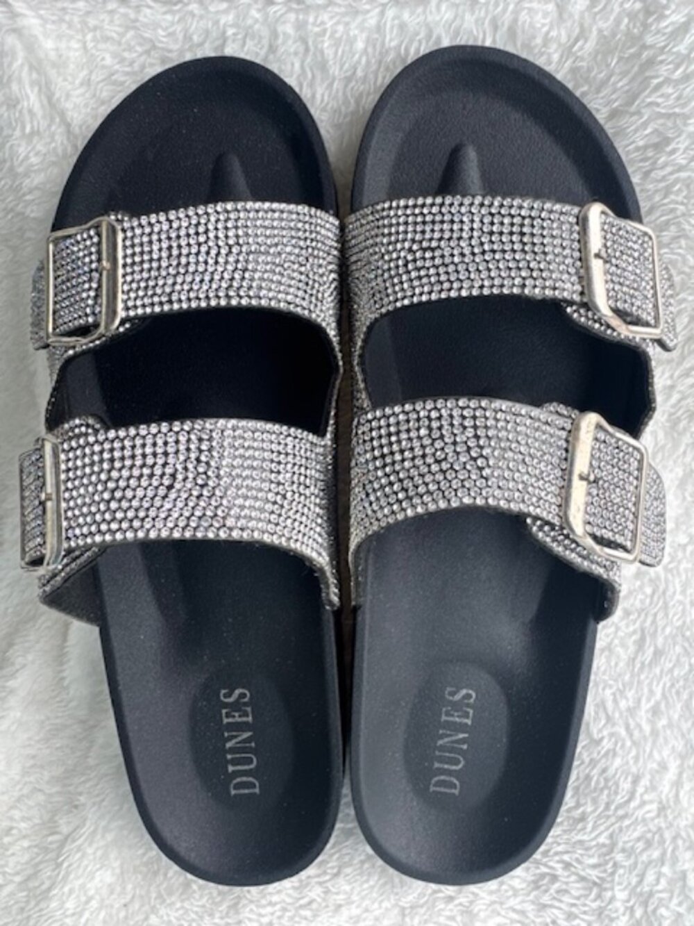 Dunes Starlight Rhinestone Slides - Picture 3 of 6